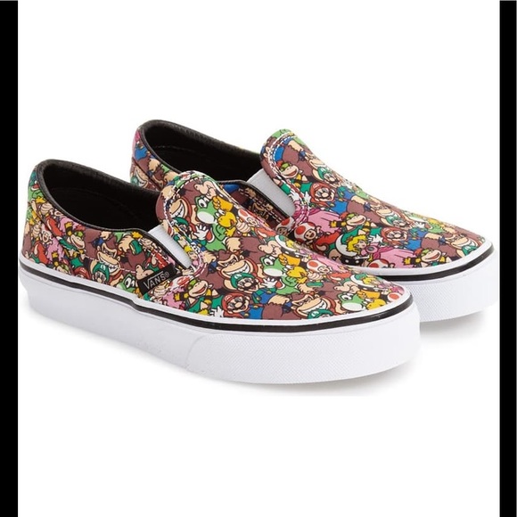 NWOB VANS Nintendo 'Super Mario Bros.' Slip-On 8